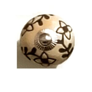 CERAMIC	CABINET KNOB 40mm #3603 (Set of 6 Pcs)