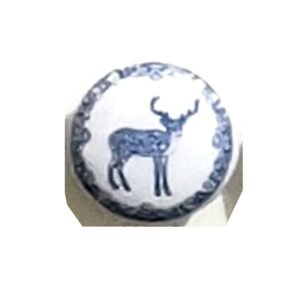 CERAMIC	CABINET KNOB 38mm #3660 (Set of 6 Pcs)