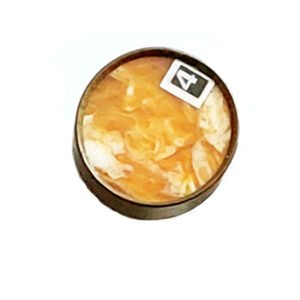 BRASS+ WOOD CABINET KNOB HANDMADE 40mm #2234 (Set of 6 Pcs)