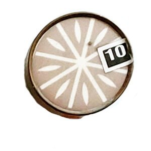 BRASS+ WOOD KNOB HANDMADE 45mm #2240