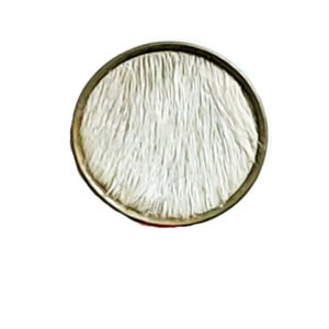 BRASS+WOOD CABINET KNOB HANDMADE 40mm #2248 (Set of 6 Pcs)