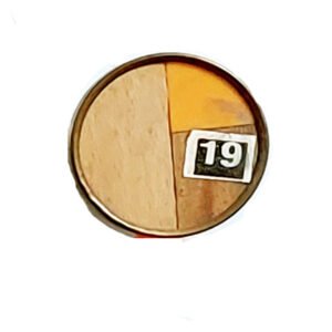 BRASS+WOOD CABINET KNOB HANDMADE 40mm #2249 (Set of 6 Pcs)