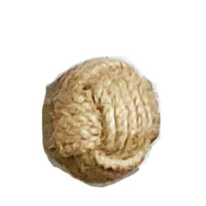 BRASS CABNIET KNOB JUTE 30mm #2277 (Set of 6 Pcs)