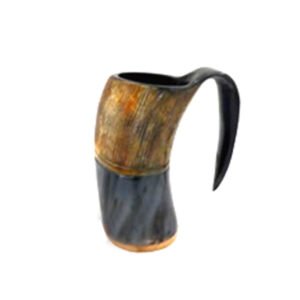 Horn Drinking Mug For Vine / Bear 165mm #2873