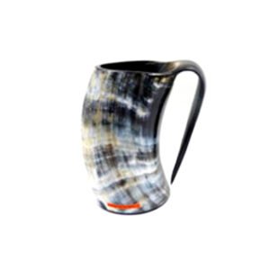 Horn Drinking Mug For Vine / Bear 170mm #2874