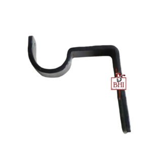 Hand Forged Iron Curtain Pole Bracket 110mm # 1776