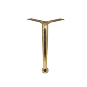 BRASS SOFA CHAIR LEG 250mm #3486
