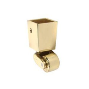 Brass Square Cup Castor 32mm#3504