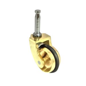 Brass Grip neck Castor 38mm #3508