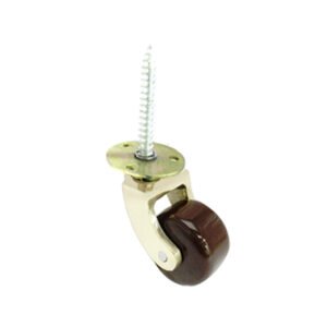 Brass Screw  Plate  Castor 32mm #3511