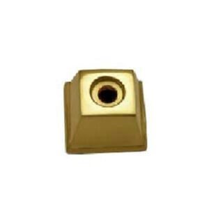 Brass Square Cup with Bolt Fix 38mm #353X