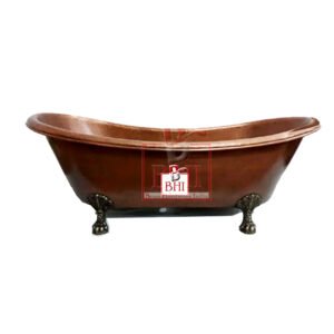 Copper Bath Tub Antique 68x31x39 Inch #5051