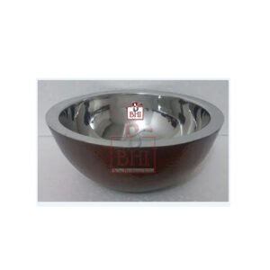 COPPER+ STEEL KITCHEN SINK 16x6 Inch#5059