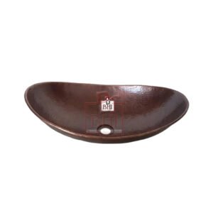 COPPER WASH BASIN 16x12x6 Inch#5060
