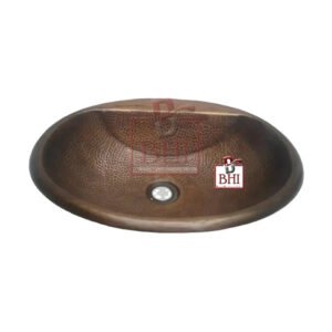 COPPER WASH BASIN 16x14x5.5 Inch#5061
