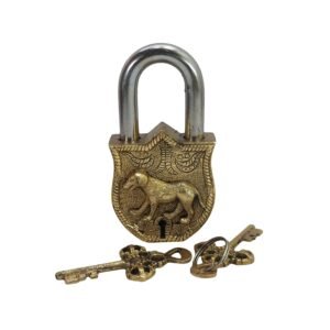 Vintage Handmade Door Lock -Dog For Antique Doors 110mm #6315