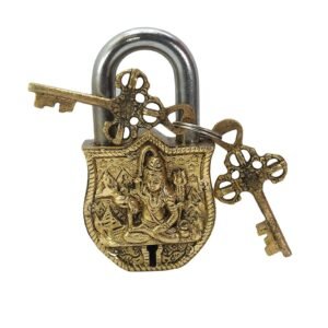 Vintage Handmade Door Lock - Shiva  For Antique Doors 110mm #6319