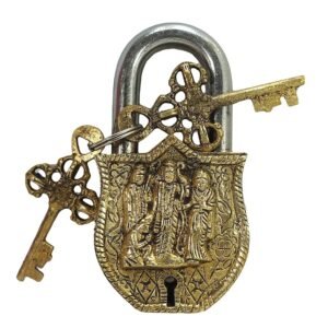 Vintage Handmade Door Lock - Site Ram For Antique Doors 110mm #6320