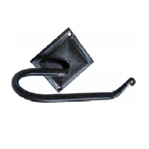 Cast Iron Retro Collections Sentry Paper Company Patent Toilet Paper Holder - Wall Mounted -Toilet Paper Holder for Bathroom Black Finish #5013