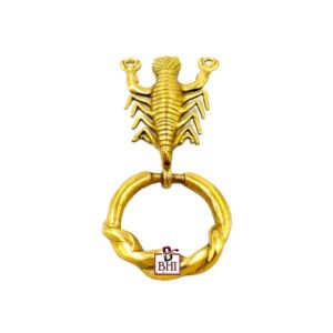 Brass Door Knocker Scorpio 200mm #3906
