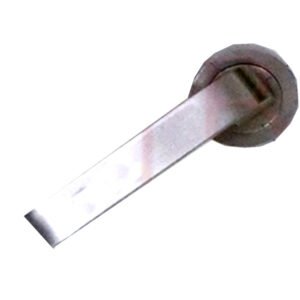 Zinc Door Handle On Round Rose 120mm #1263
