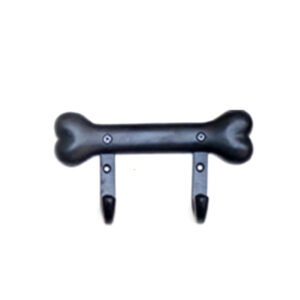 Cast Iron Dog Bone Coat Hook Double Hanger 180mm #1264