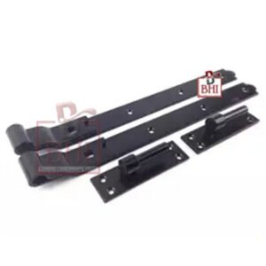 Hand Forged Hinge Hook On Plate  495mm #1538