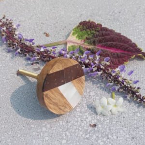 CABINET KNOB WOOD 42mm #6438 (Set of 6 Pcs)