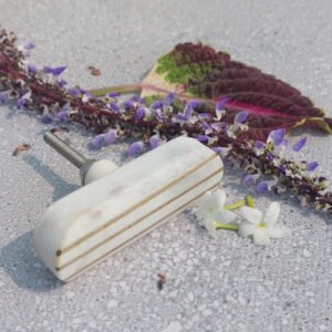 CABINET KNOB MARBLE 65mm #6446 (Set of 6 Pcs)