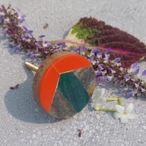 CABINET KNOB WOOD 43mm #6458 (Set of 6 Pcs)