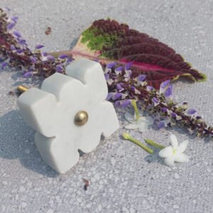 CABINET KNOB MARBLE 40mm #6464 (Set of 6 Pcs)