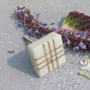 CABINET KNOB MARBLE 35mm #6469 (Set of 6 Pcs)