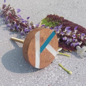 CABINET KNOB WOOD 43mm #6486 (Set of 6 Pcs)