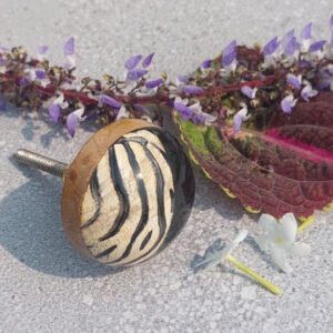 CABINET KNOB WOOD 33mm #6515 (Set of 6 Pcs)