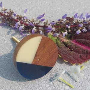 CABINET KNOB WOOD 42mm #6522 (Set of 6 Pcs)