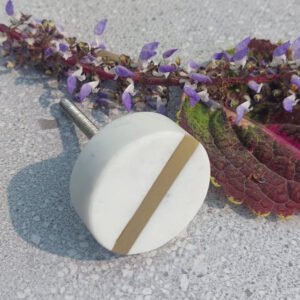 CABINET KNOB MARBLE 37mm #6526 (Set of 6 Pcs)