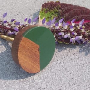 CABINET KNOB WOOD RESIN 41mm #6541 (Set of 6 Pcs)