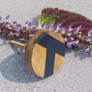 CABINET KNOB WOOD 42mm #6542 (Set of 6 Pcs)