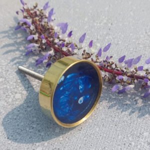 CABINET KNOB BRASS RESIN 40mm #6559 (Set of 6 Pcs)