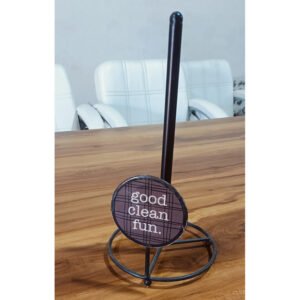 Cast Iron Sign - Good Clean Fun Black Powder Coated Finish 340mm #6020