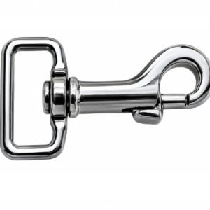 Snap Hook Brass Dog Hook Nickel Plated # 32006
