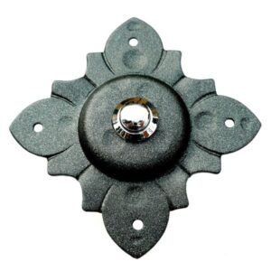 Cast Iron Door Bell Push Button Klingel 80mm #1027