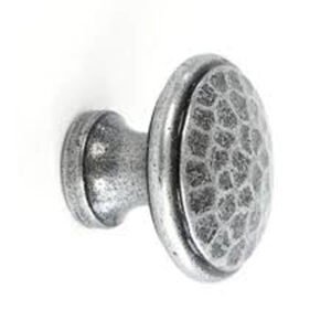 Hand Forged Iron Cabinet Knob Hammered Head 25mm #29551 (Set of 6 Pcs)