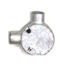 Cast Iron Angle Junction Box 82x82xPipe size 19mm #2984