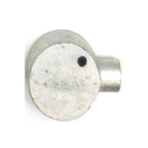 Cast Iron1 Way Junction Box  80x60xPipe size 17mm #2986