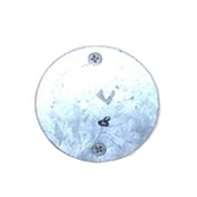 Sheet Iron Lids Junction Box 65mm #2991