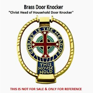 Christ Head of Household Door Knocker SIZE;145X120mm