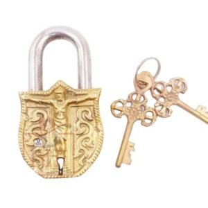 Vintage Handmade Door Lock - For Antique Doors 110mm #3702