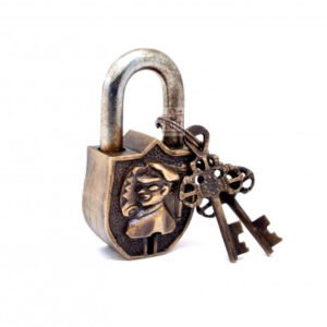 Vintage Handmade Door Lock- Captain - For Antique Doors 115mm #6321