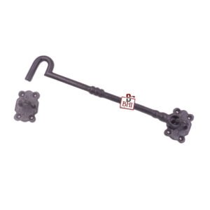 Cast Iron Cabin Hook 250mm #1245 Black Finish